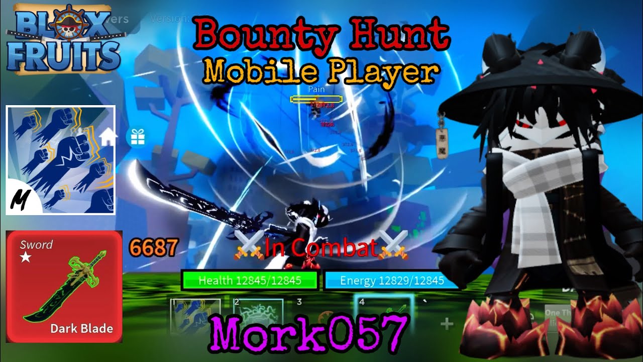 Dark Blade is Pay2Win?! | Bounty Hunt | Mobile Player | Blox Fruits