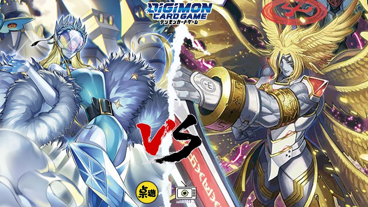 【デジカ】サンドリモン Cendrillmon VS ルーチェモン Lucemon