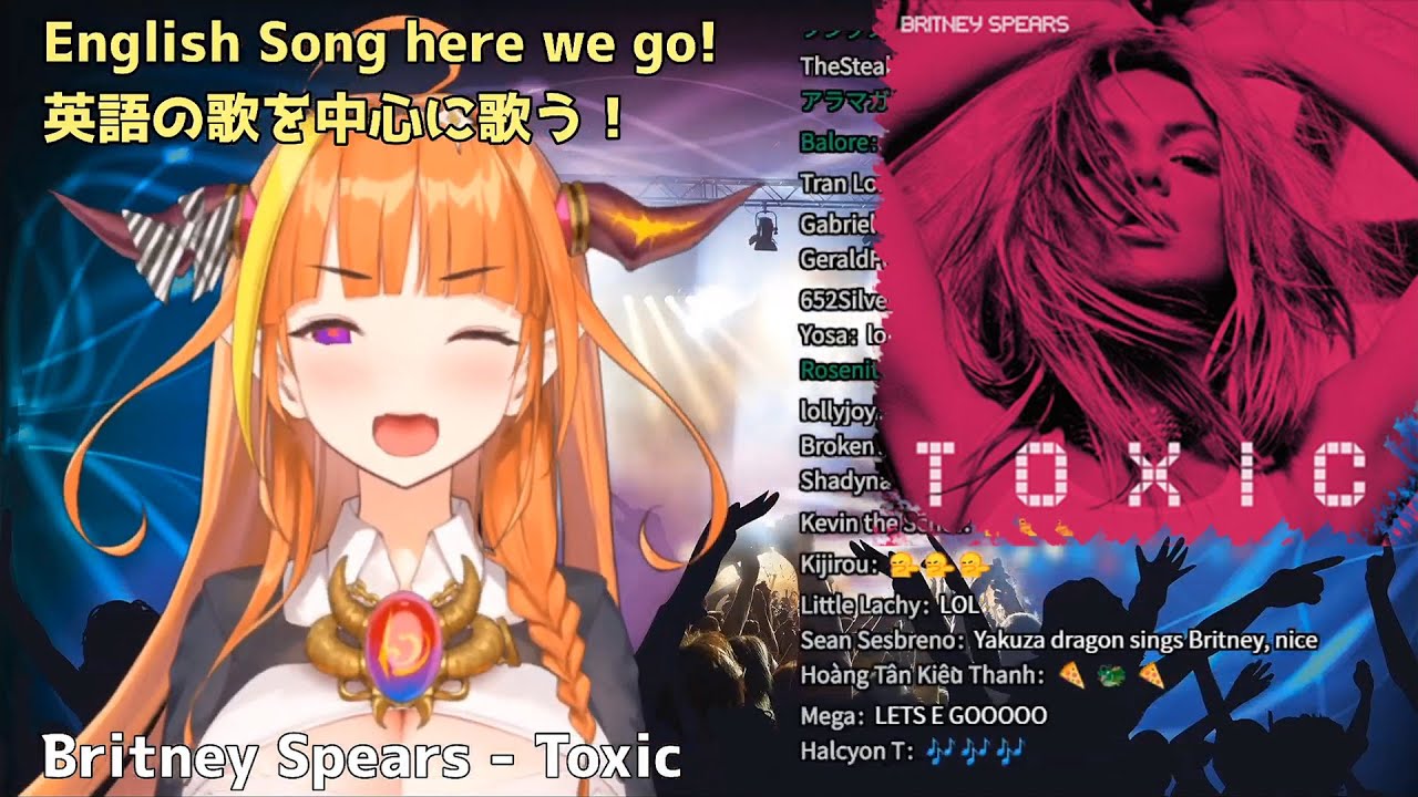 Kiryu Coco Sing Toxic - Britney Spears