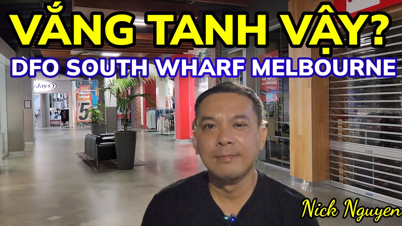 BẤT NGỜ TRUNG TÂM MUA SẮM DFO MELBOURNE 
