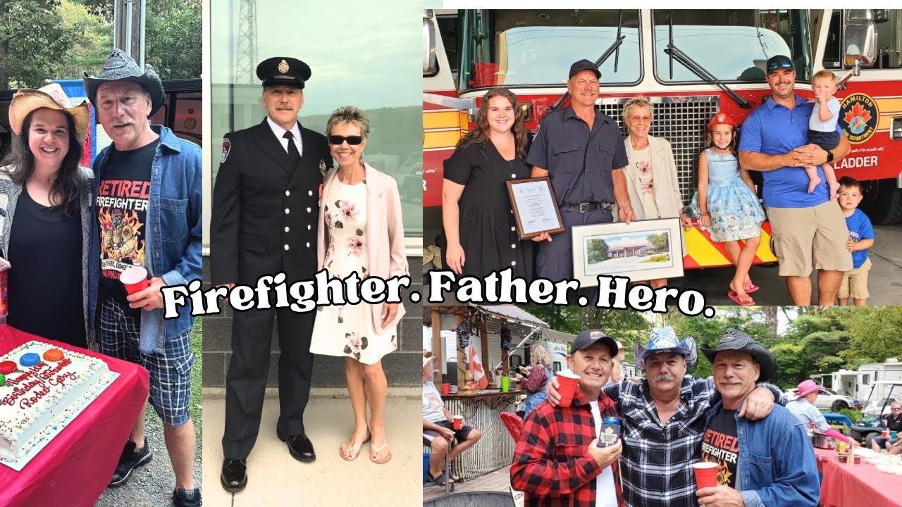My Dad’s 60th Birthday, His Firefighting Legacy & Retirement