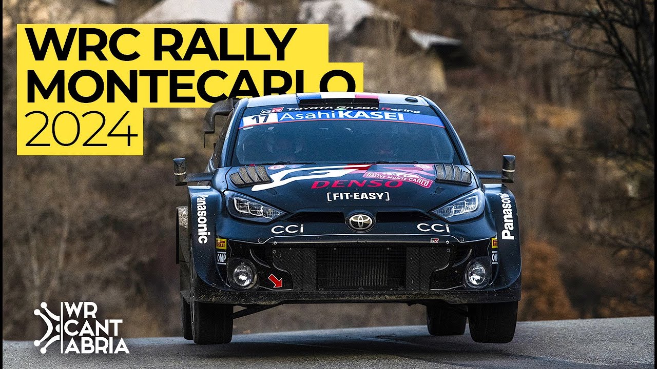 Best of WRC Rally de Monte-Carlo 2024 | FLAT OUT | 4K HDR
