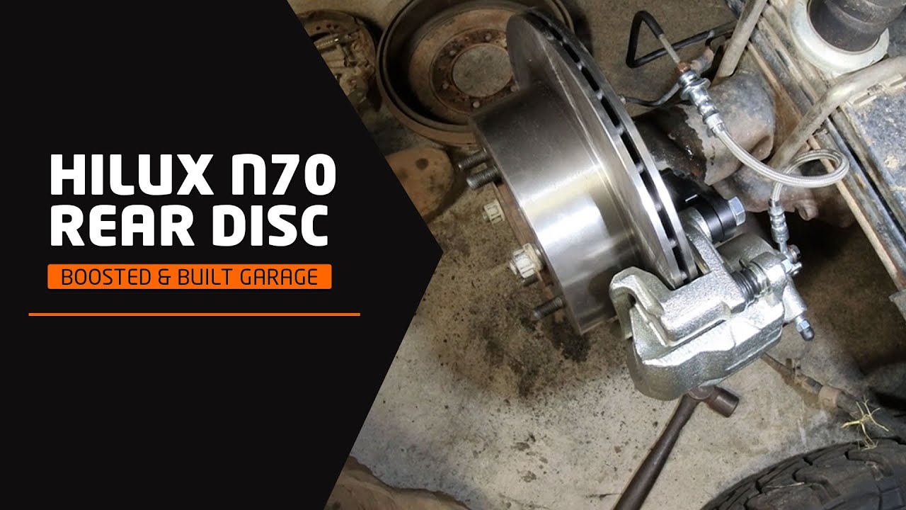 Jeremy's Hilux N70: Boosted & Built Garage REAR DISC
