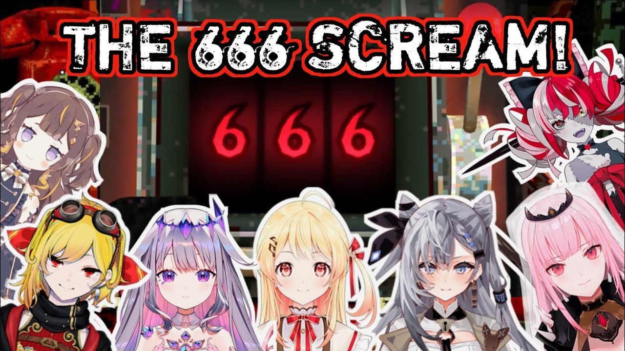 When Hololive Members Scream After Getting 666 in Cloverpit!
