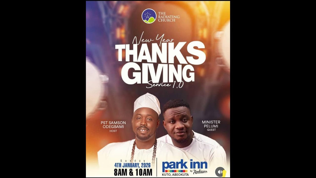 JANUARY THANKSGIVING SERVICE 1.0// FIRST SERVICE