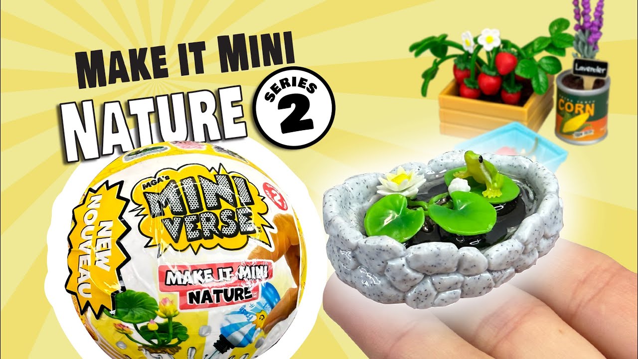 🐸 *NEW!* Mini Verse Nature Series 2 - Cute or Crushed?