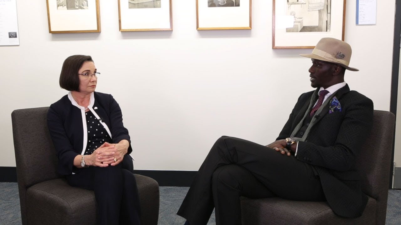 Australians of the year Deng Adut and Kate Swaffer