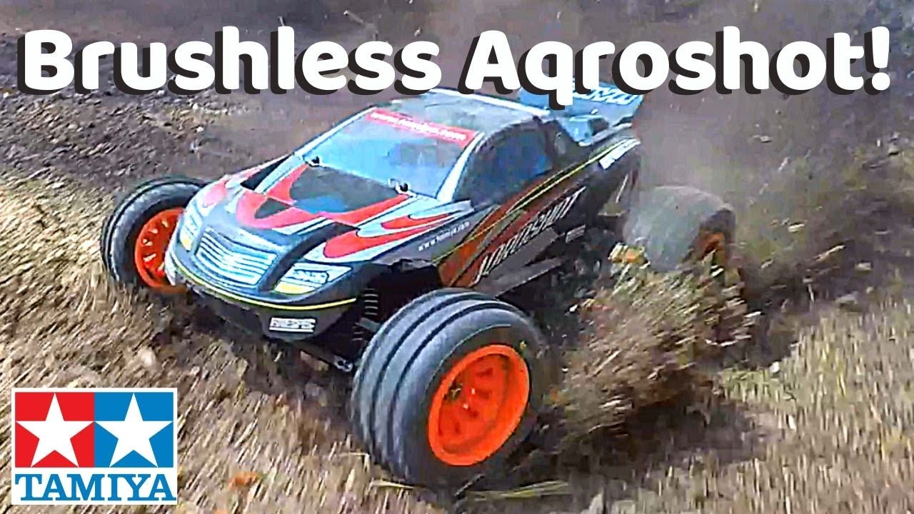 Tamiya Aqroshot 3500kv Brushless.  Is this Tamiya's Best Budget Basher ?