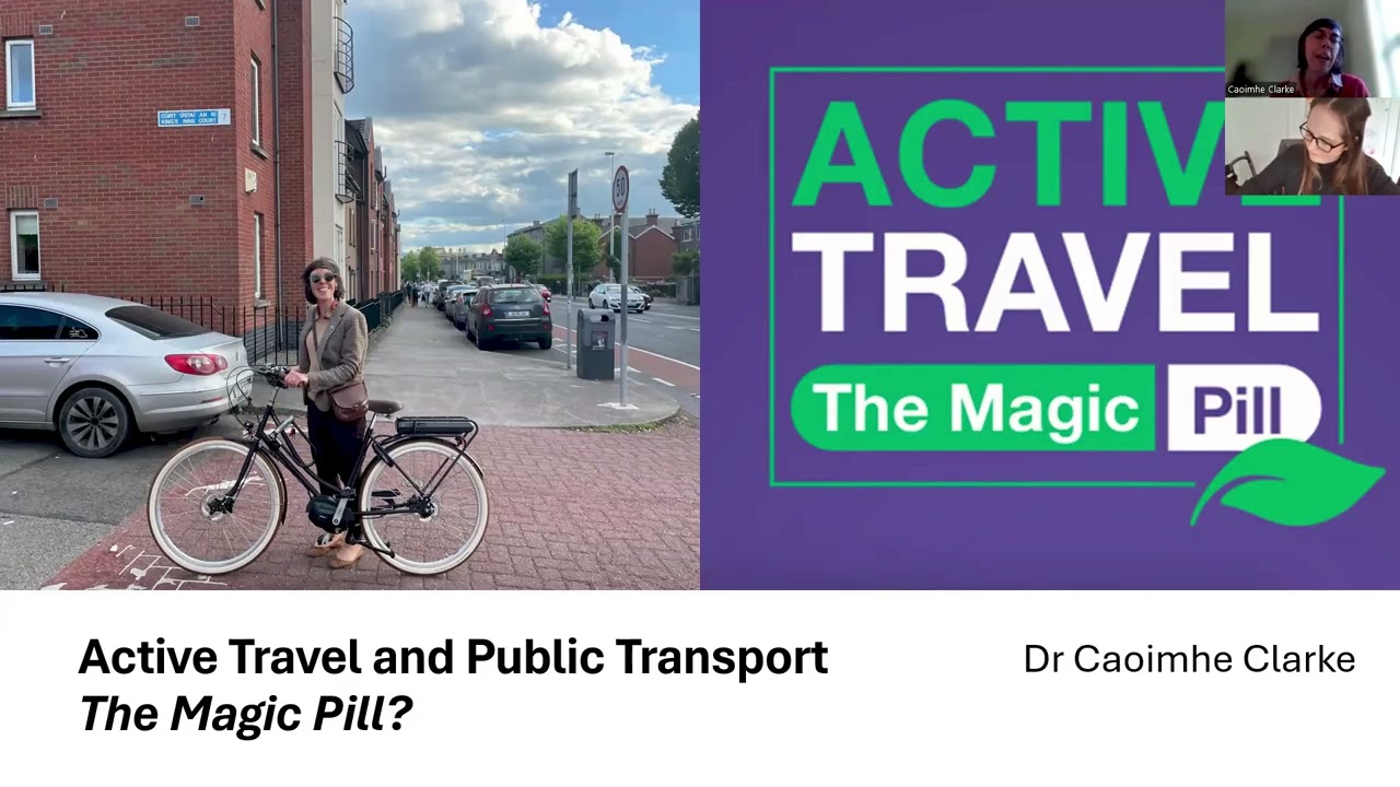 Health Ageing, Healthy Planet Webinar Series: 1. ‘Active Travel - The Magic Pill for Older People?'