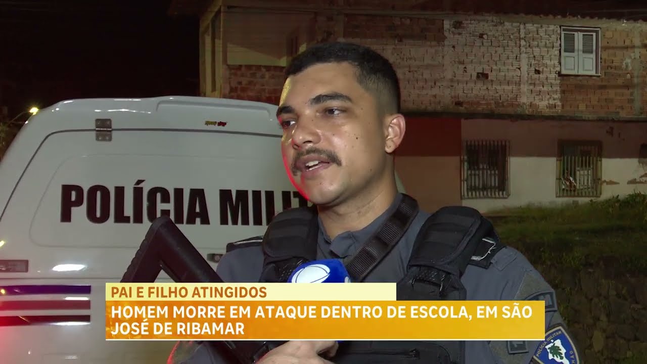 Ribamar: jovem é morto em ataque a escola municipal; professora tem ataque no coração e morre
