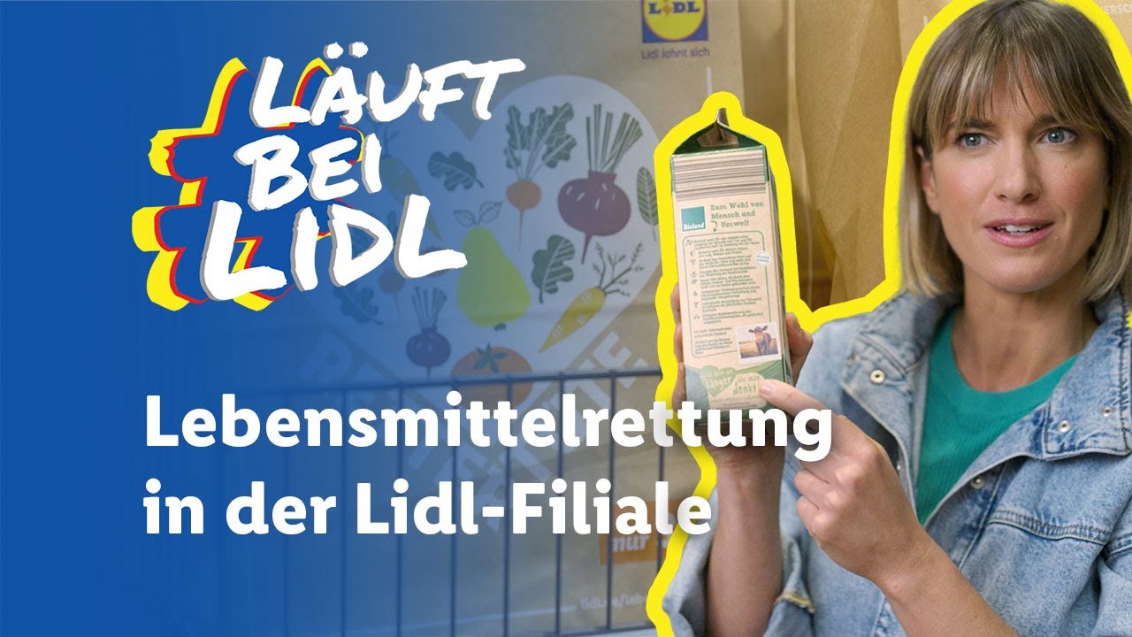 #LäuftBeiLidl | Staffel 3 | Episode 1 | Lebensmittelrettung in der Lidl-Filiale