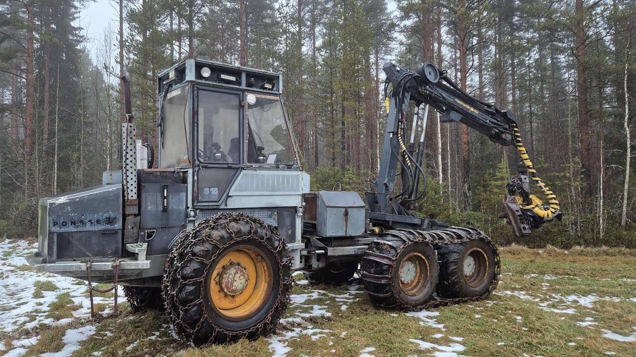 Ponsse HS15, HN125, H60. Historiaa ja esittelyä! ***SOLD***