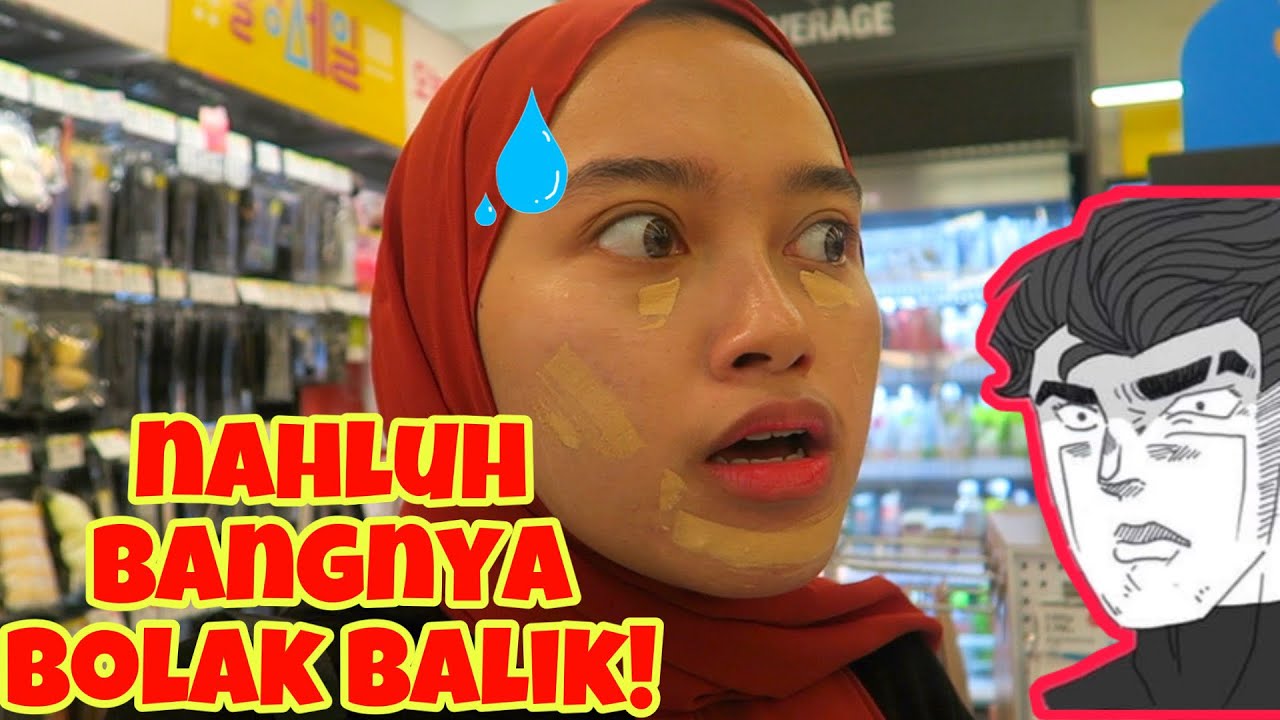 CHALLENGE MAKEUP TESTER  DI KOREA! GILA GAK TENANG BANGET HIDUP GUA😭
