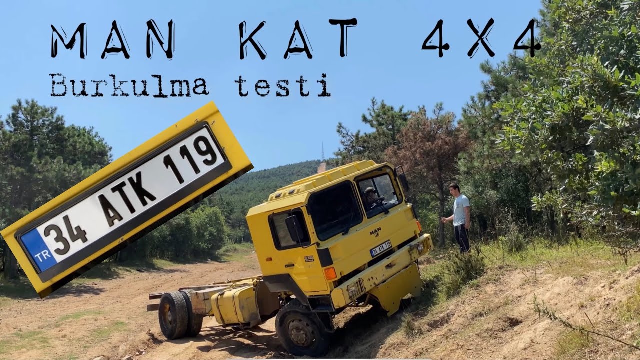 MANKAT ARACIMIZA YENİ PLAKA VE EHLİYET ALDIK | BURKULMA TESTİNE GİTTİK
