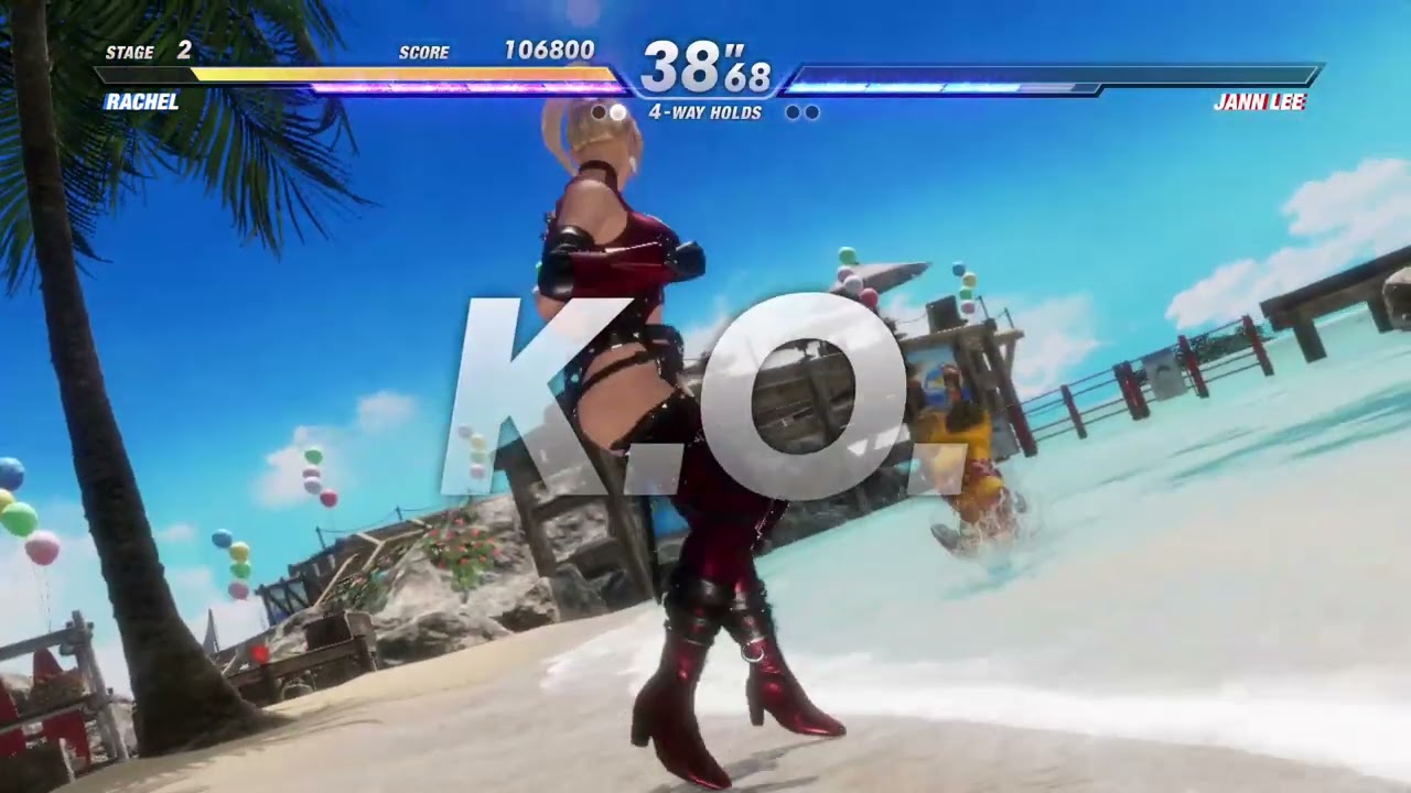 DOA6 Rachel [Command Training] & [Arcade]