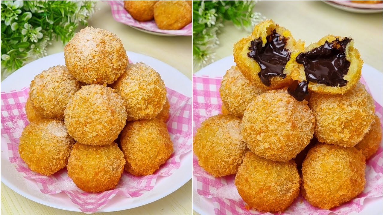 Punya Pisang Kematangan Coba Dibuat Cemilan Kaya Gini Pasti Semua Suka😍