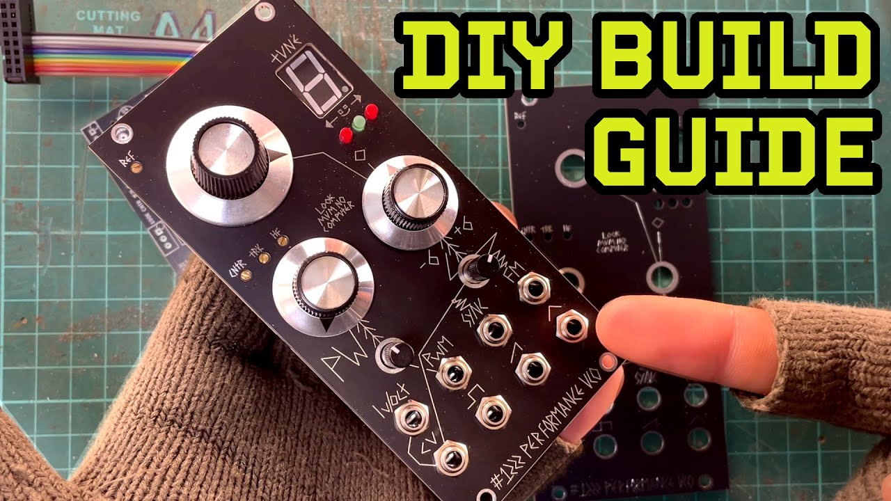 LMNC #1222  Performance VCO Build Guide - DIY Eurorack Format