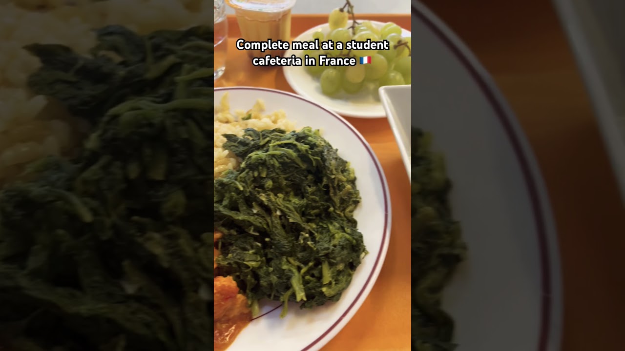 What I ate today at a student cafeteria in France. #food #studyinfrance #etudiant #france #etudiant