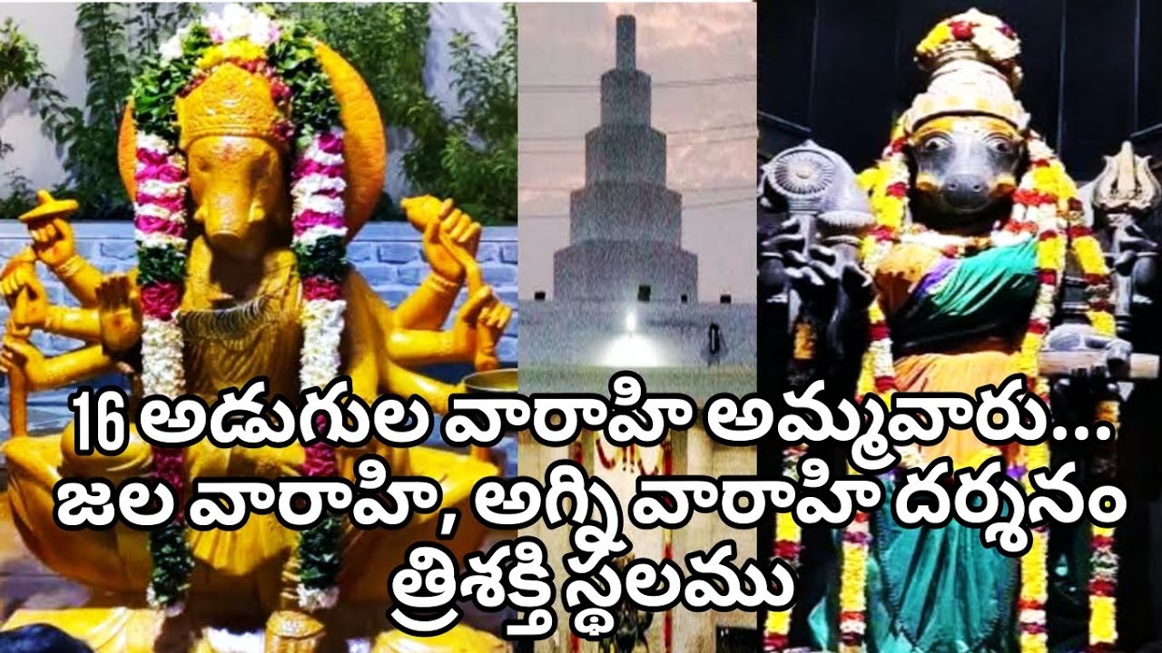 Varahi Temple Pallikonda Vellore | 16 Feet Varahi Statue | Dhruva Ashram | Trisakthi Sthalam