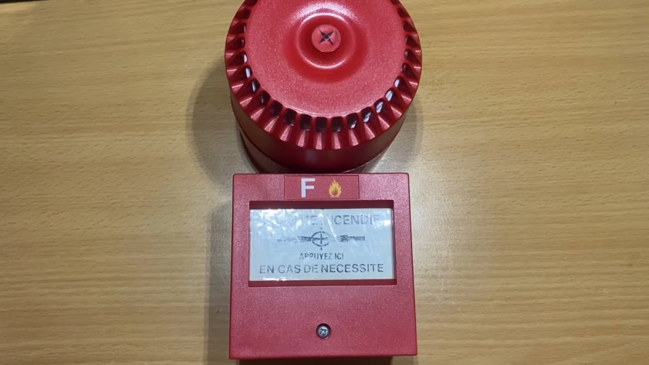 Alarme Incendie Type 4 à pile