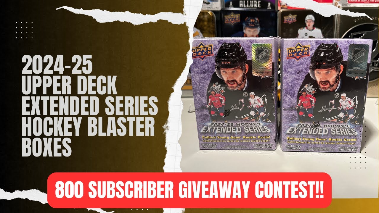 2024-25 Upper Deck Extended Series Hockey Blaster Boxes