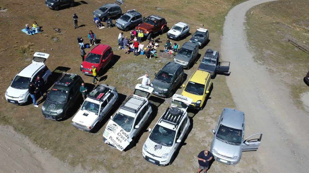 PANDA CROSS 4X4 PIEMONTE COLLE DELLE FINESTRE ASSIETTA E COLLE DEL BASSET