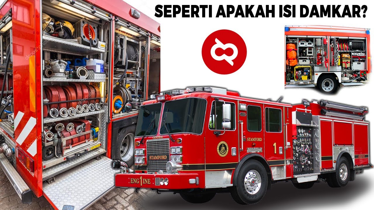 Bikin Penasaran! Ternyata Begini Penampakan Isi Mobil Pemadam Kebakaran yang Jarang Diketahui..