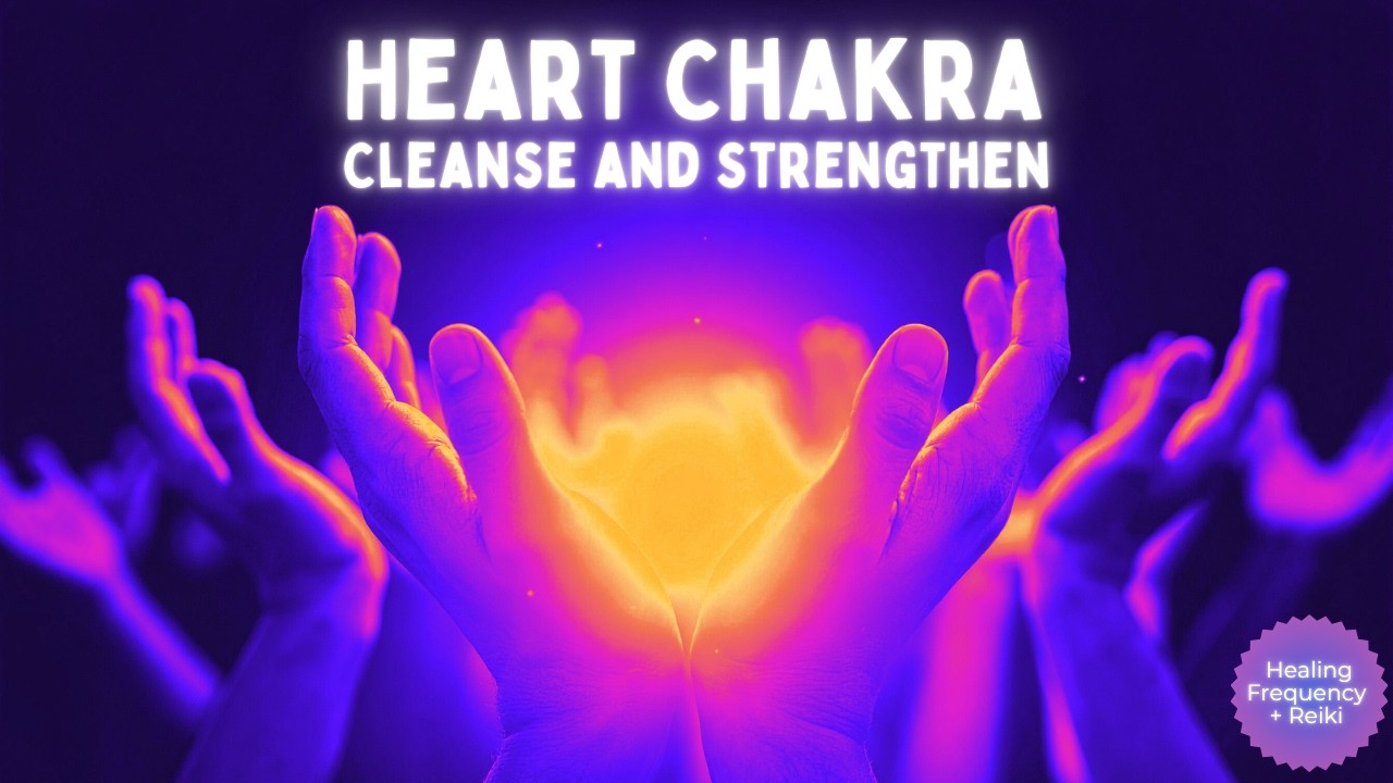 Heal a Broken Heart | Cleanse & Strengthen Your Energy Field | Reiki + Love Infused Frequency