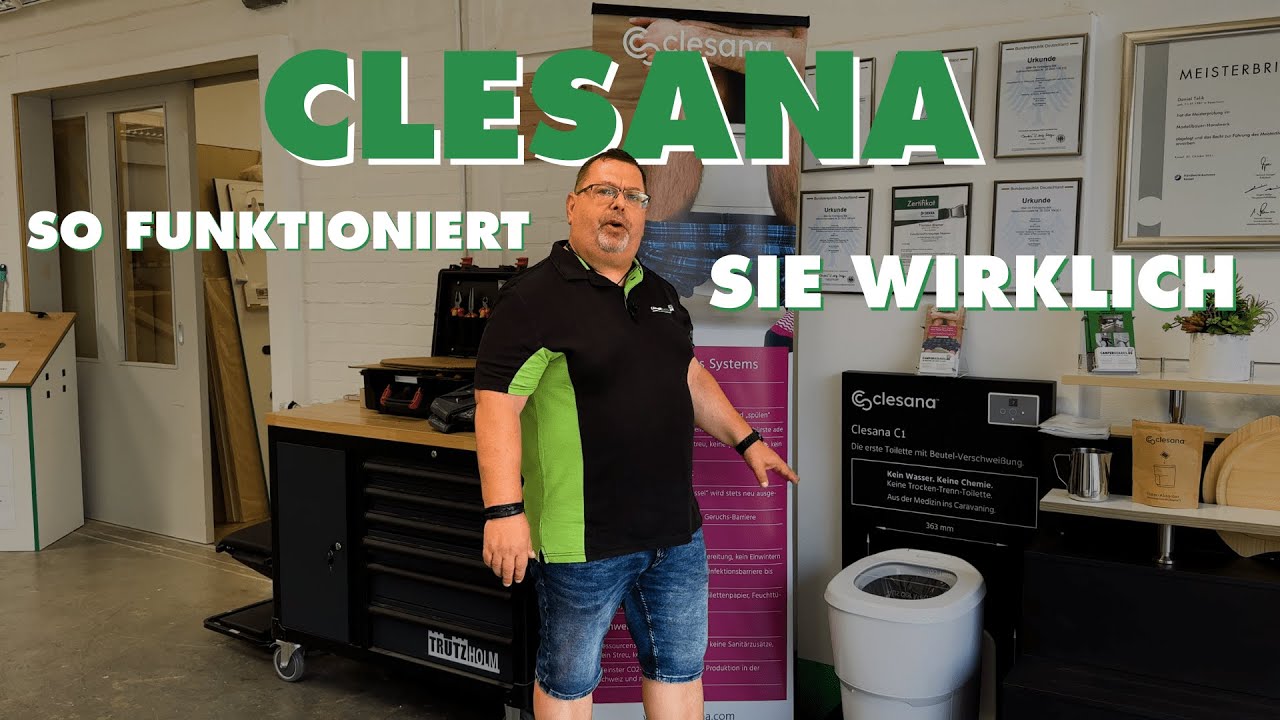 Die Clesana-Toilette im Einsatz: So funktioniert sie wirklich. Ohne Tabus, ohne Schnickschnack.