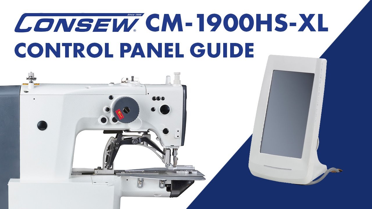 CM-1900HS-XL Control Panel Guide