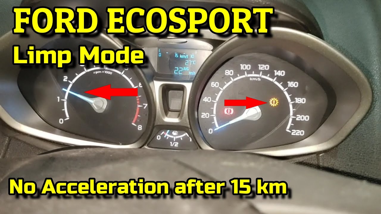 FORD ECOSPORT, Goes into Limp Mode after 15 km, P2135, P0122, P0222
