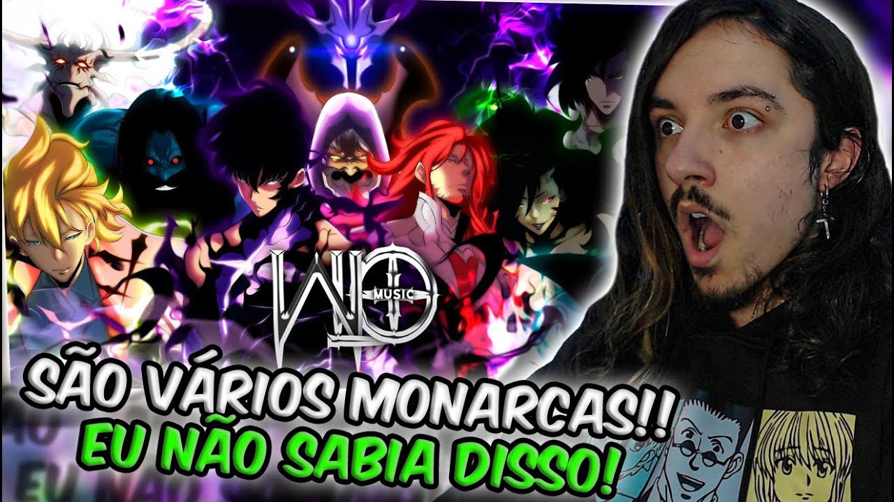 (SÃO VÁRIOS!) REAGINDO ao WLO - Monarcas [ Solo Leveling ] Prod. 808Ander | REACT // NaiReact
