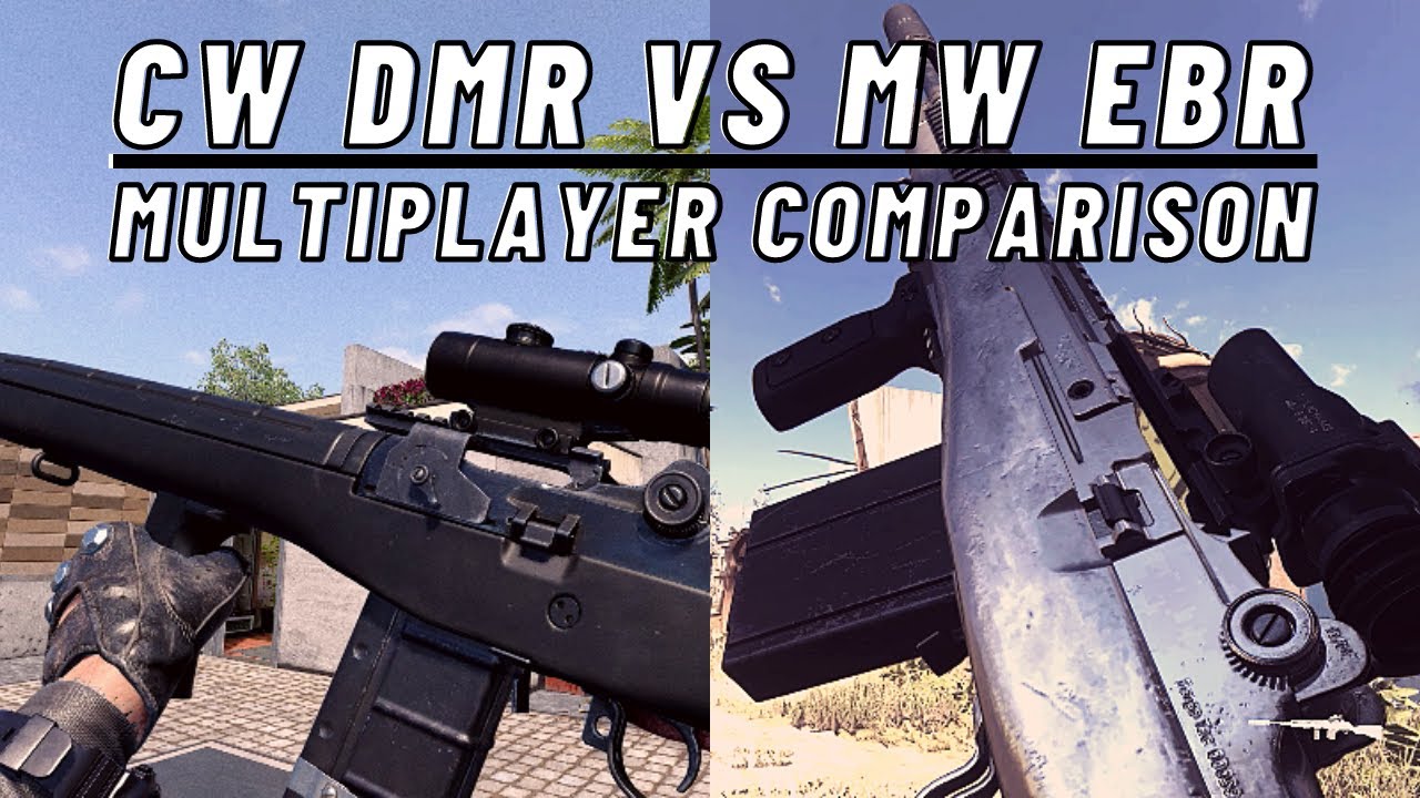 CW DMR-14 VS MW EBR-14 - Multiplayer: CW SEASON 1 | Gun Comparison Montage