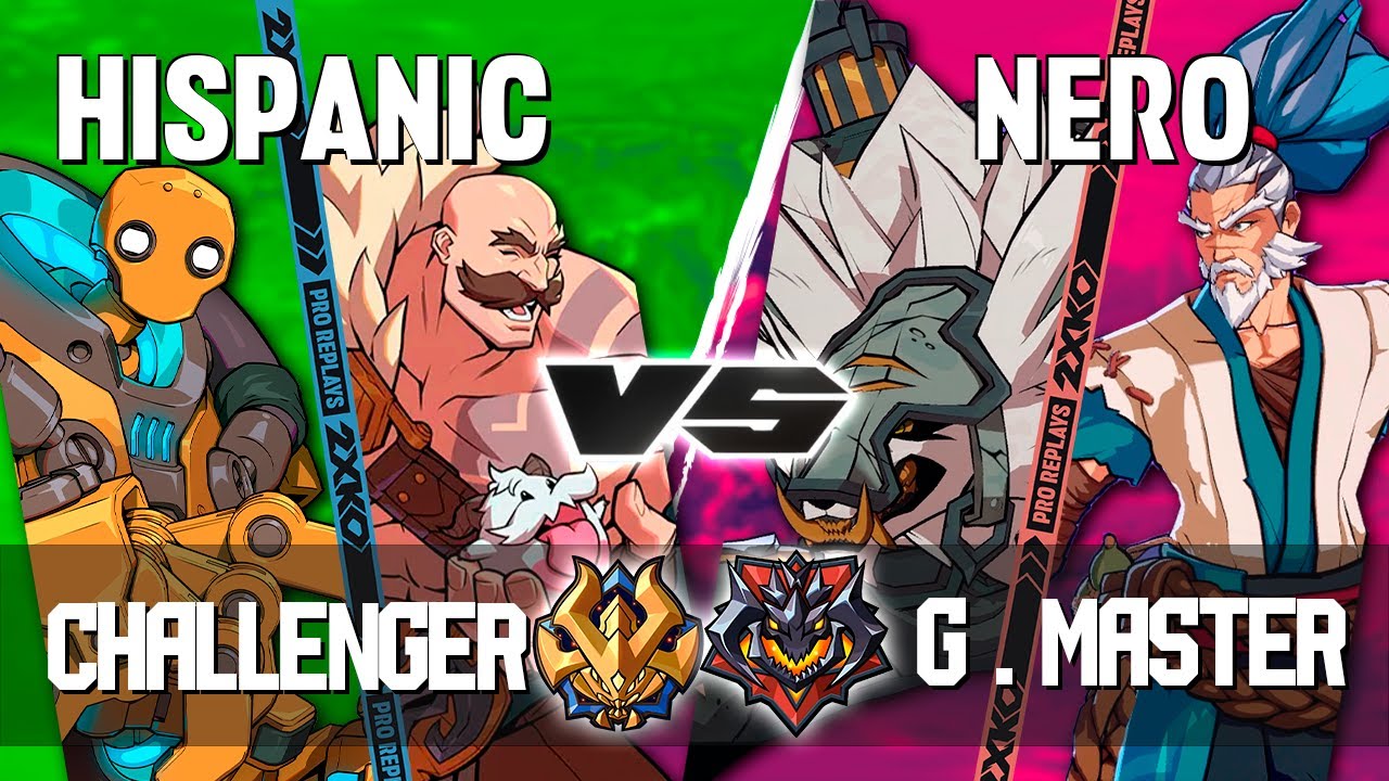 2XKO ▰ HISPANICATHEDISCO (Braum-Blitzcrank) vs NERO (Warwick-Yasuo) ▰ 2XKO Pro level replays