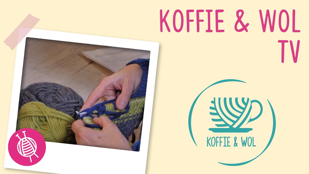 Koffie & Wol - Korenbloemsteek breien