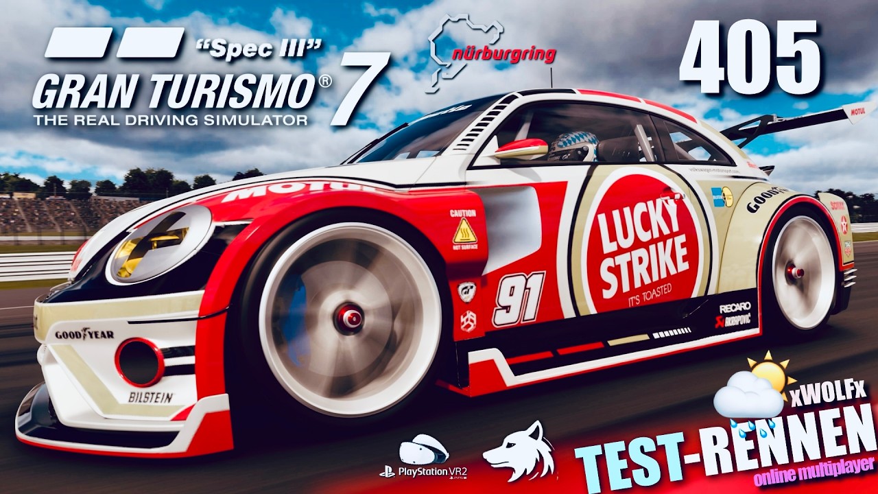 Testrennen 🐺 xWolfx in der Eifel  🏎  GRAN TURISMO 7 🚗 | #405 | 🔴 LIVESTREAM | #4411 | #mo360