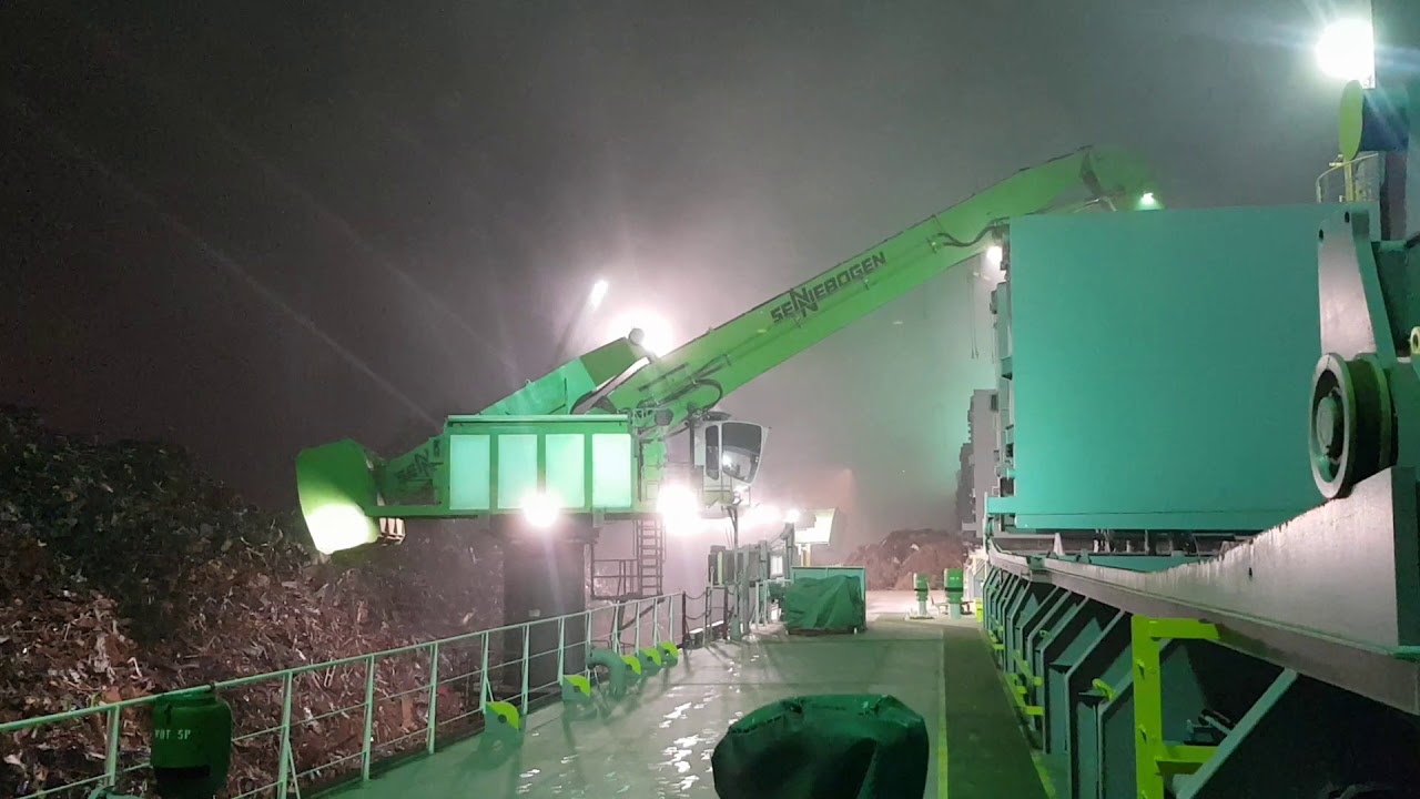 Loading of Scrap Metal at Netherlands