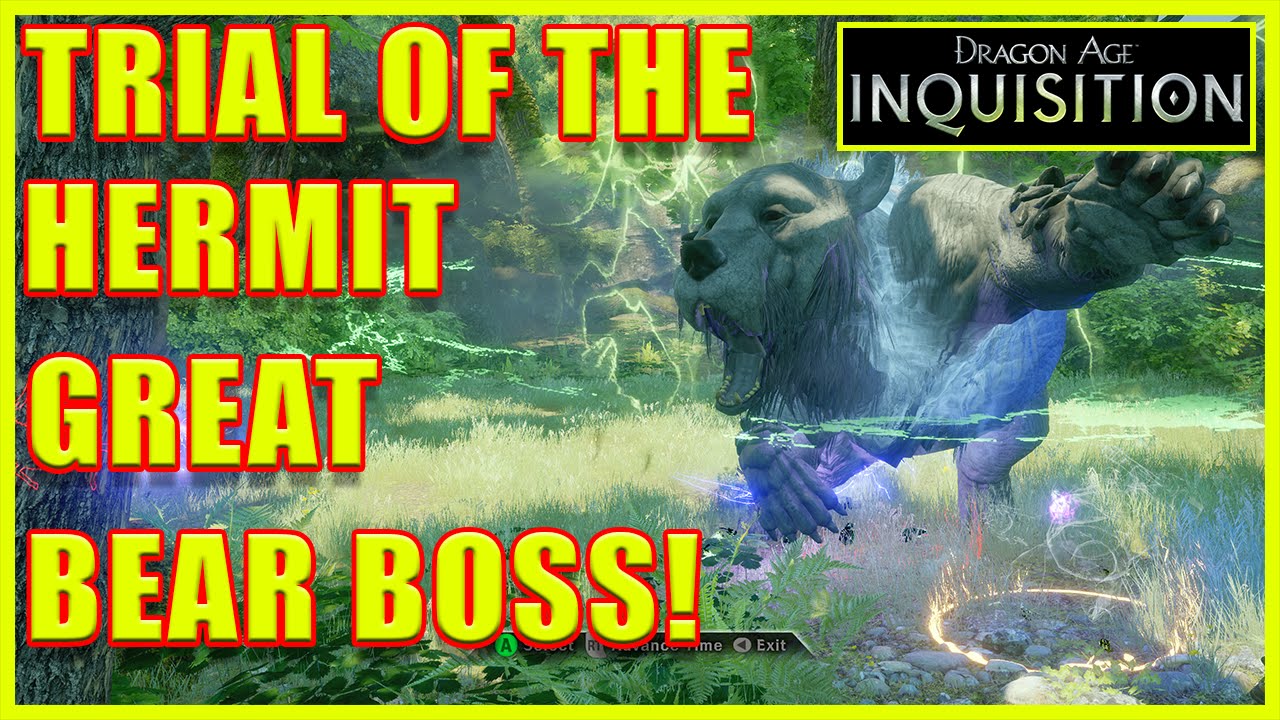 Dragon Age: Inquisition — Трофей за достижение «Испытание отшельника» — Конец Гризли — Шкура Боль...
