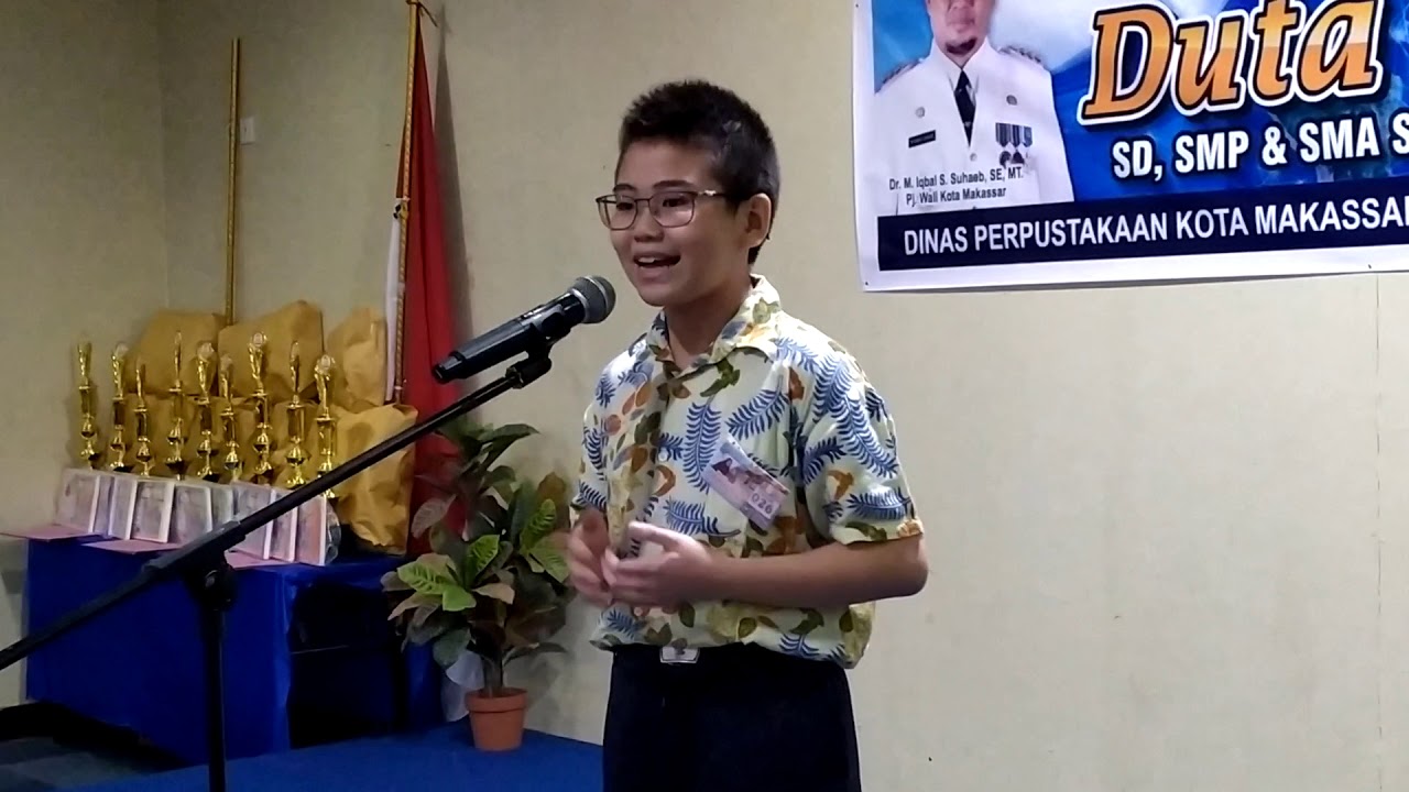 Anak ajaib jadi juara duta baca
