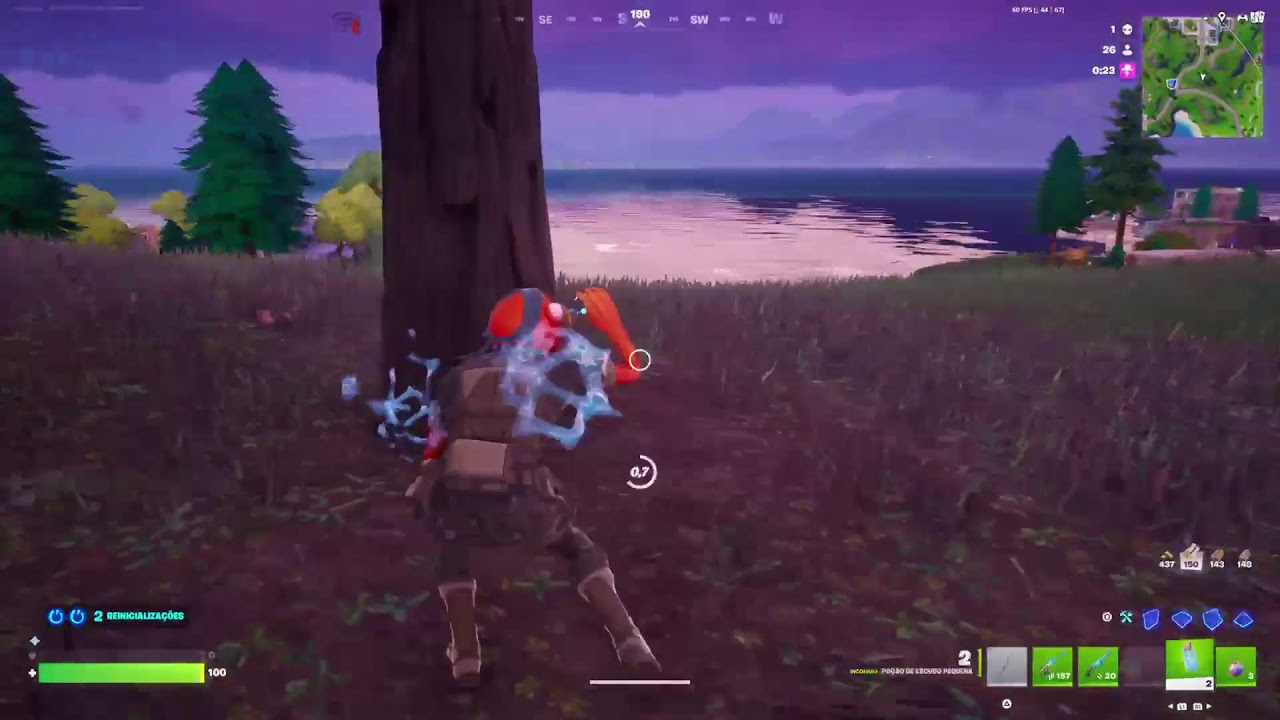 Jogando  fortnite ate chegar no surreaul