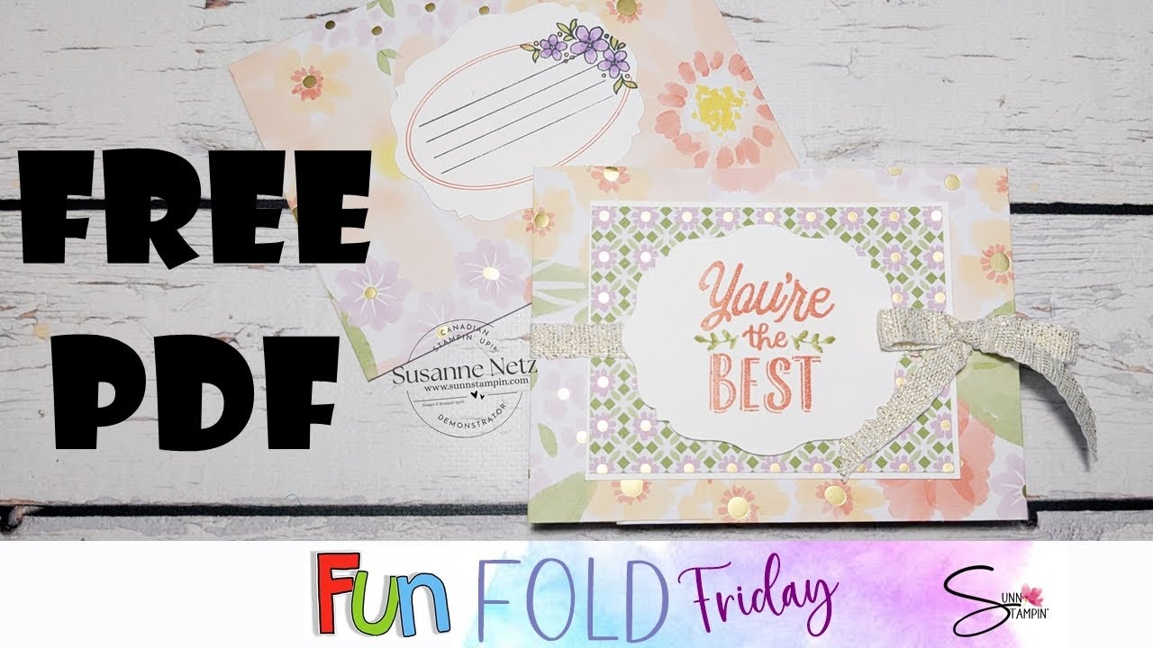 Lovely & Beautiful Card with Envelope featuring Stampin' Up!® Products #stampinup #sunnstampin