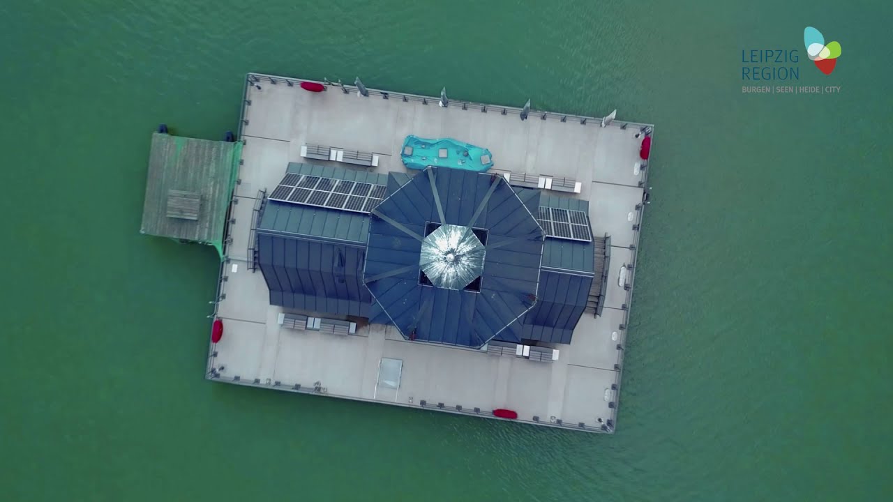 Flug &uuml;ber das Leipziger Neuseenland
