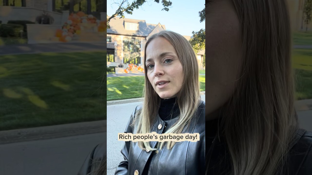 Garbage Picking in a Rich Neighborhood 