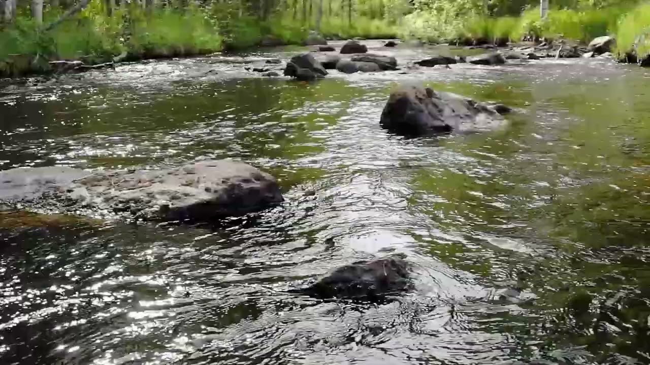 Naturljud Porlande Vatten - För Avslappning, Sömn och Fokus