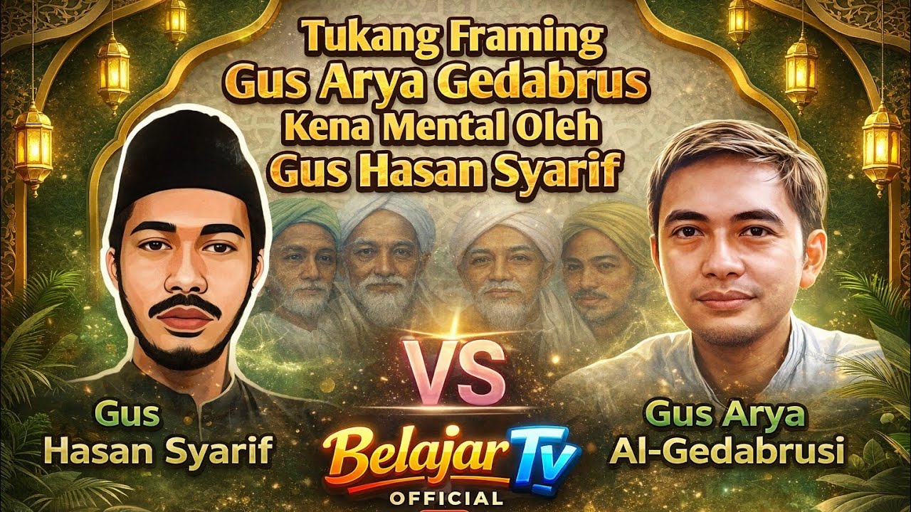 Gus Arya Kena Mental Gus Hasan Syarif - Polemik Pemalsuan Maqam (Nasab Habaib)