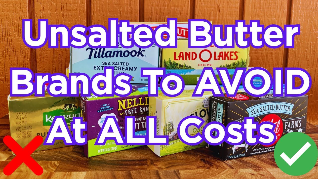 Unsalted Butter Brands To AVOID At ALL Costs (And 2 That Are ACTUALLY Worth It)