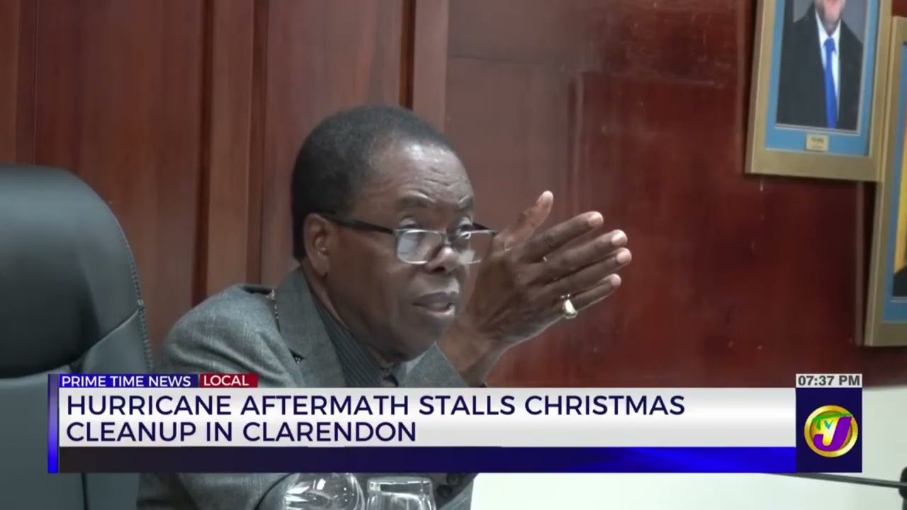 Hurricane Aftermath Stalls Christmas Clean-up in Clarendon | TVJ News