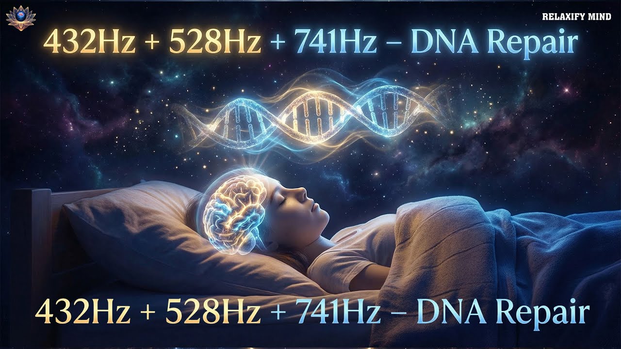 Deep Sleep Sound Healing | Solfeggio Frequencies for Mind & Body Regeneration