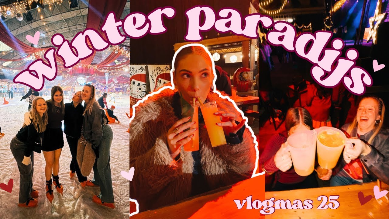 Amsterdamse winterparadijs mdm🕺🏼 vlogmas 25  || Noa Quist
