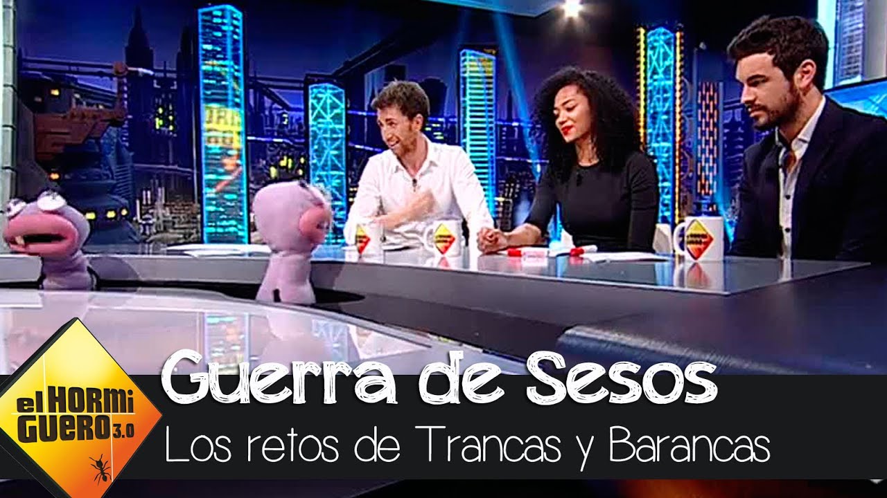 Trancas y Barrancas juegan con Berta Vázquez y Mario Casas a 'Guerra de Sesos' - 'El Hormiguero 3.0'
